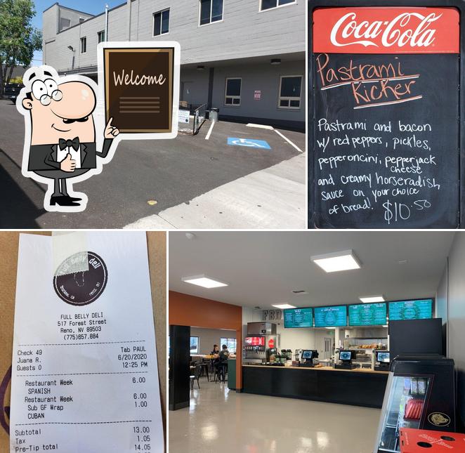 Full Belly DeliMidtown, 517 Forest St in Reno Restaurant menu and reviews