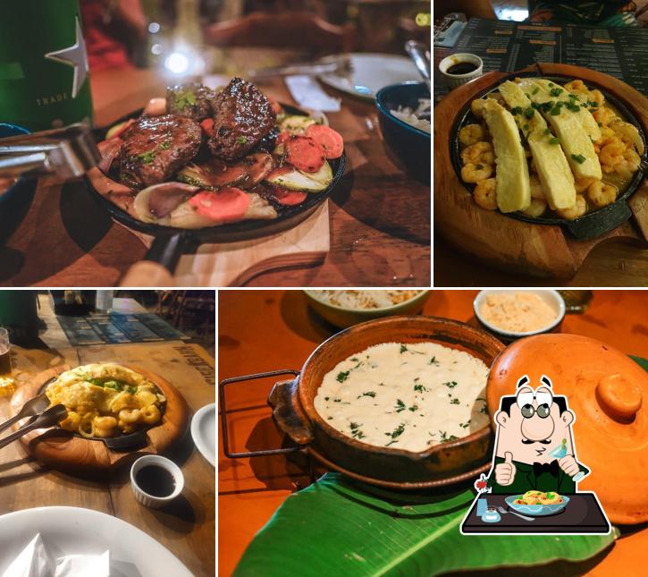 Comida em Garden Restaurante e Pizzaria
