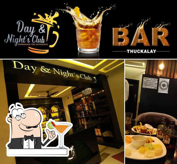 Get a drink from the menu