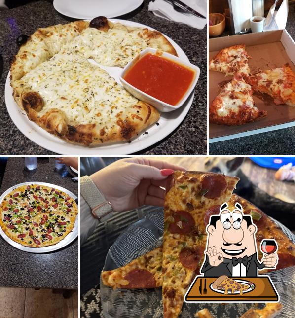 A Rico's Pizzeria, vous pouvez déguster des pizzas