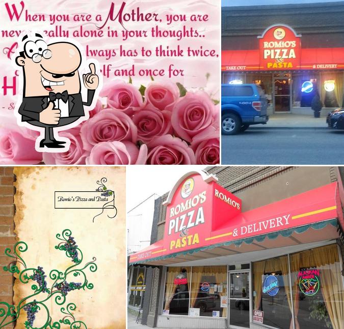 Romio's Pizza & Pasta in Ontario Restaurant menu and reviews