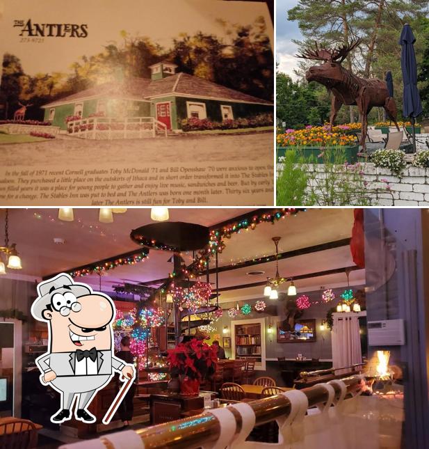 Antlers Restaurant, 1159 Dryden Rd in East Ithaca Restaurant menu and