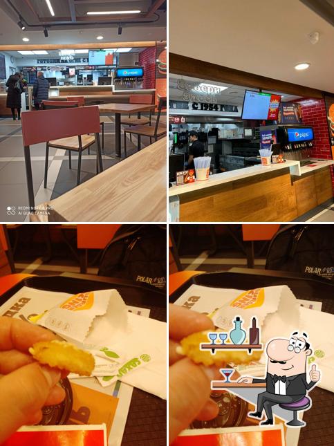 Découvrez l'intérieur de Burger King