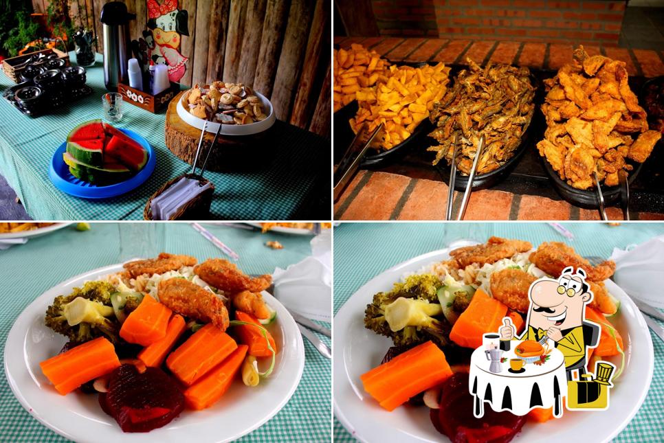 Platos en ECO ESPAÇO BEM CAIPIRA RESTAURANTE ALTO BAU ILHOTA SC