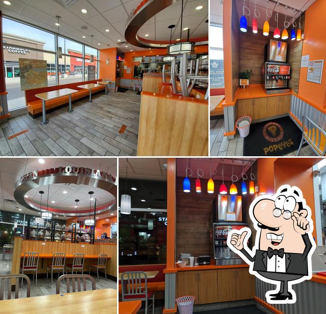 L'intérieur de Popeyes Louisiana Kitchen