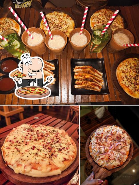 Try out pizza at Chai Sutta Bar