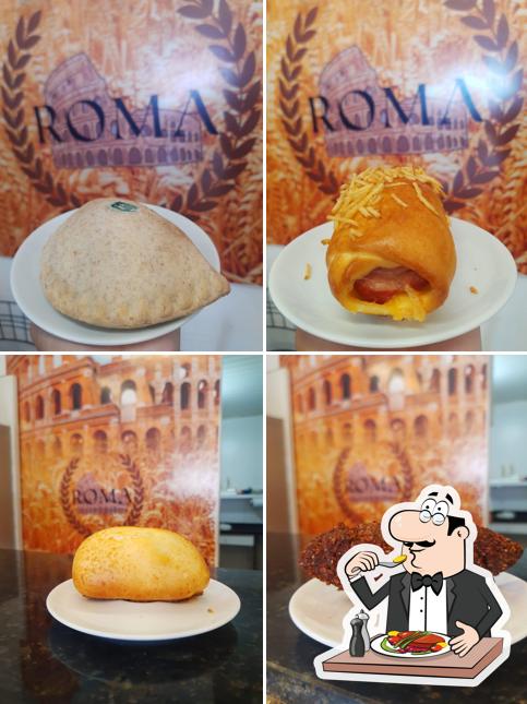 Comida em Roma Pães e Doces