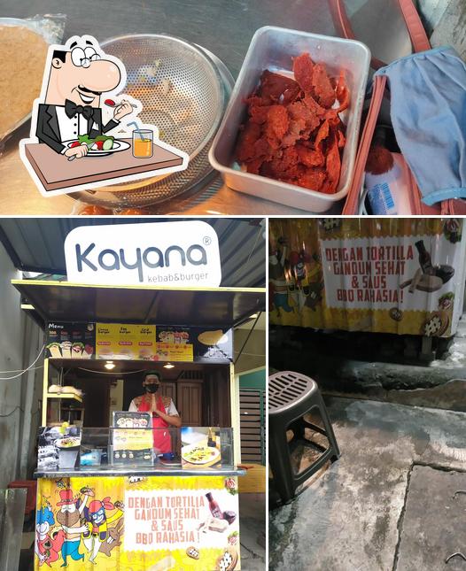 This is the photo displaying food and interior at Kayana Kebab & Burger