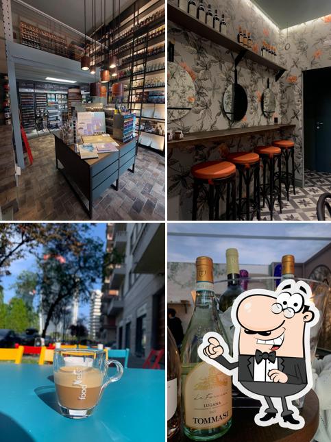 Gli interni di Enoteca Re Arduino