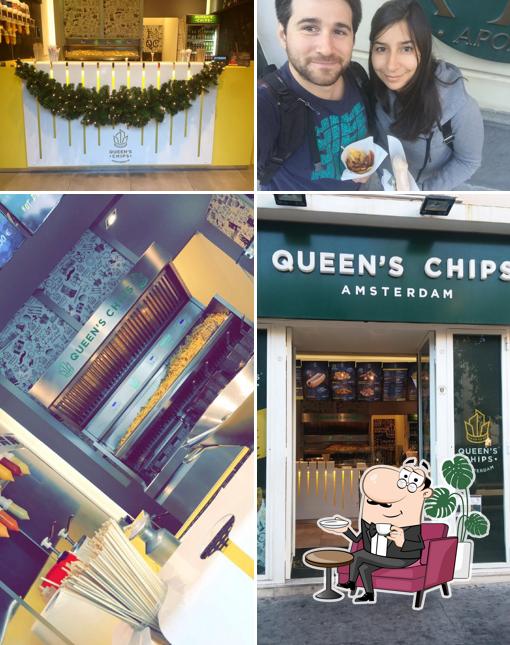 Gli interni di Queen's Chips