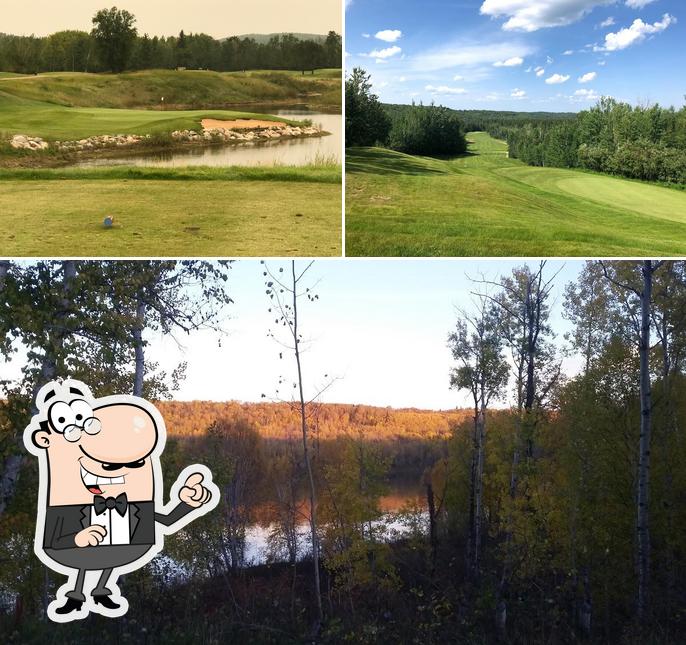 Check out how Athabasca Golf & Country Club looks outside