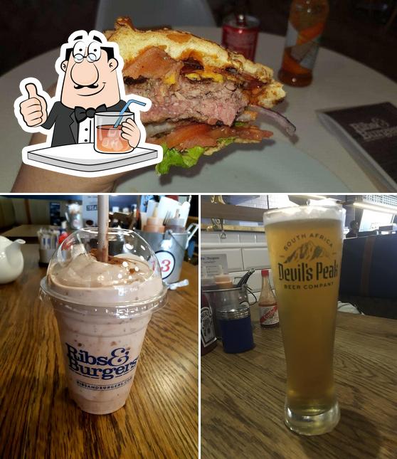 La photo de la boire et burger de Ribs & Burgers The Marc’s