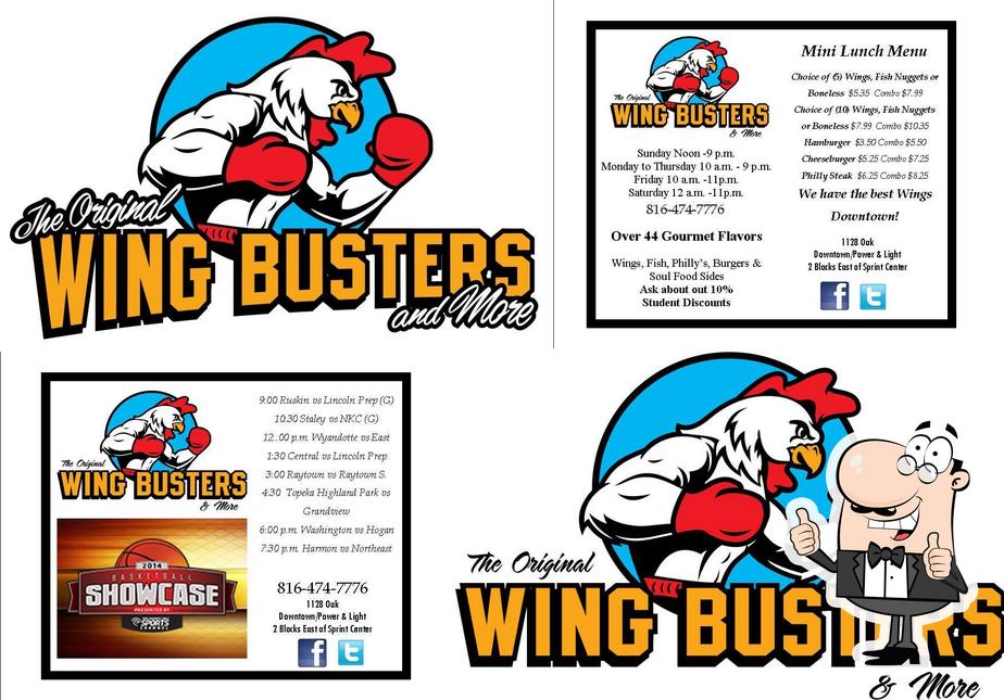 The Original Wing Busters & More, 7551 State Ave in Kansas City