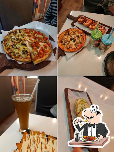 Food at The Joy Pizzateria