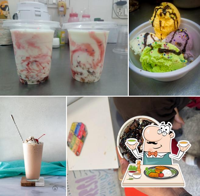 Food at The Lassi Corner