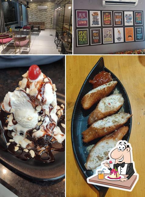 Tik & Talk cafe serves a variety of sweet dishes