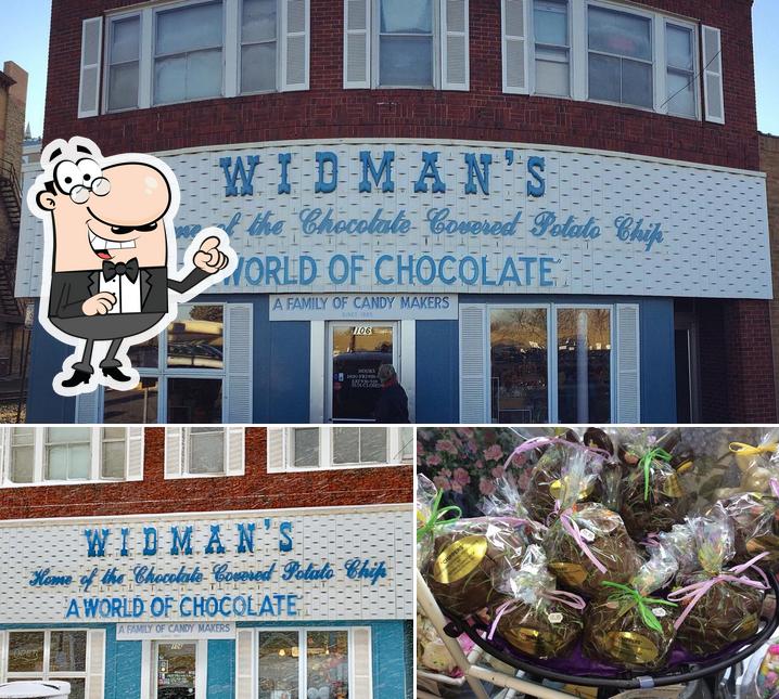 Widman's Candy Shop in Grand Forks Restaurant menu and reviews