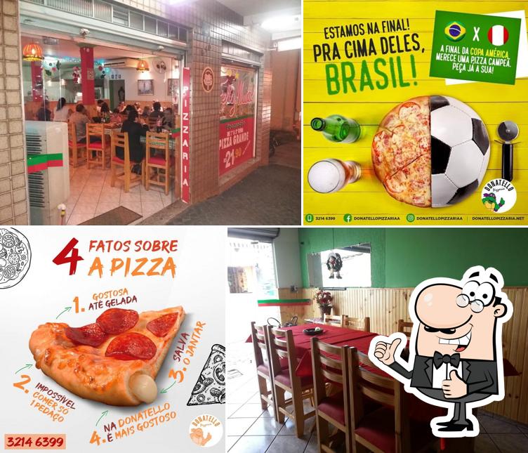 Donatello Pizzaria em Uberlândia Cardápio