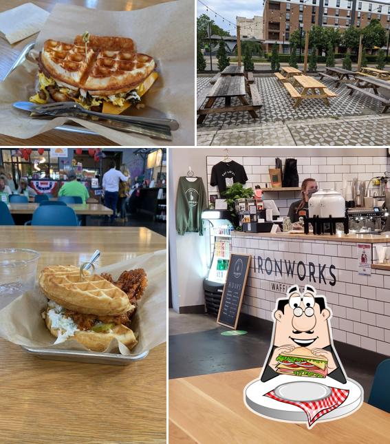 Ironworks Waffle Cafe in Springfield Restaurant menu and reviews