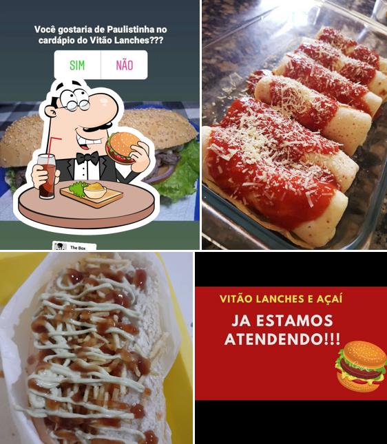 Hambúrguer em Vitão Lanches