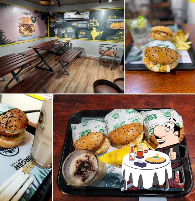 Try out a burger at Biggies Burger: CG Road