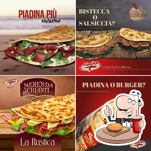 Prova un hamburger a Piadina più