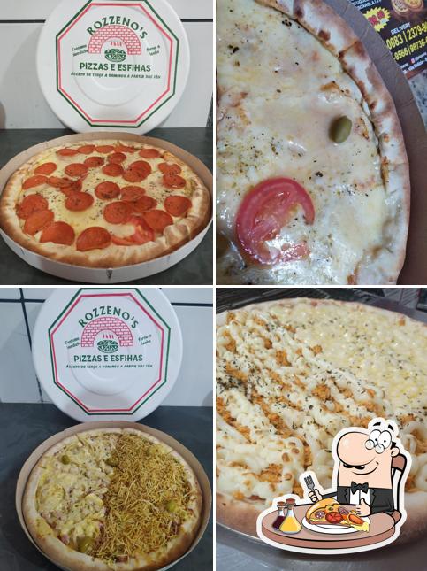 Peça pizza no Pizzaria e Esfiharia Rozzeno's