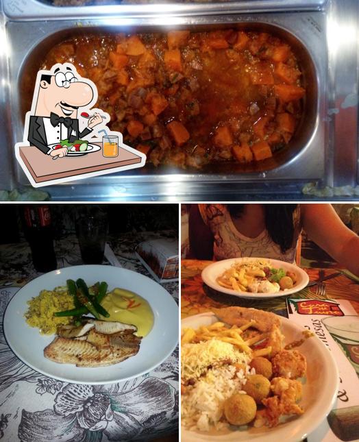 Platos en Restaurante Casa de Taipa