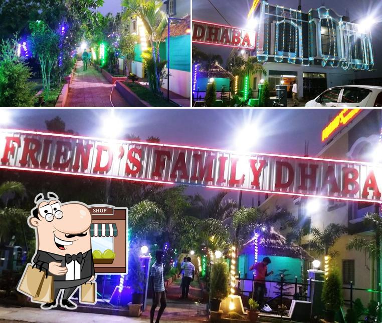 You can get some fresh air outside Friends Dhaba
