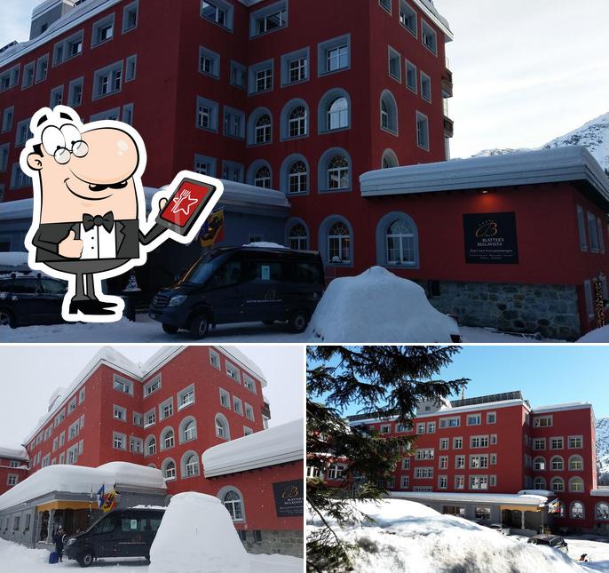 Gli esterni di Blatter’s Arosa Hotel