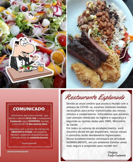 Platos en Esplanada