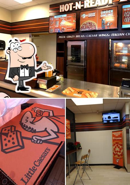 Découvrez l'intérieur de Little Caesars Pizza