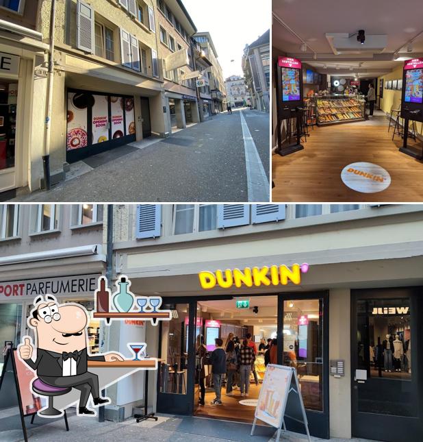 Gli interni di Dunkin' Donuts Luzern