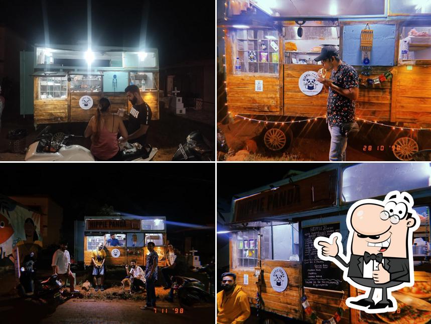 Here's a picture of Hippie panda food truck