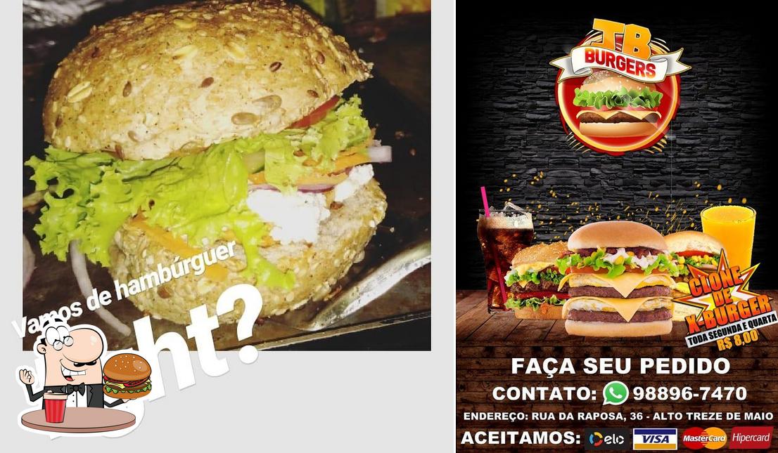 Experimente um hambúrguer no JBburgers Recife PE