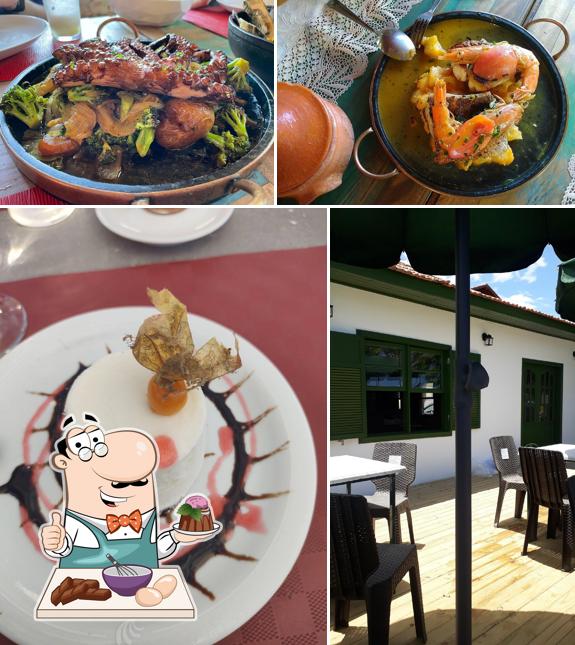 Porto Dos Guarás serve uma variedade de pratos doces