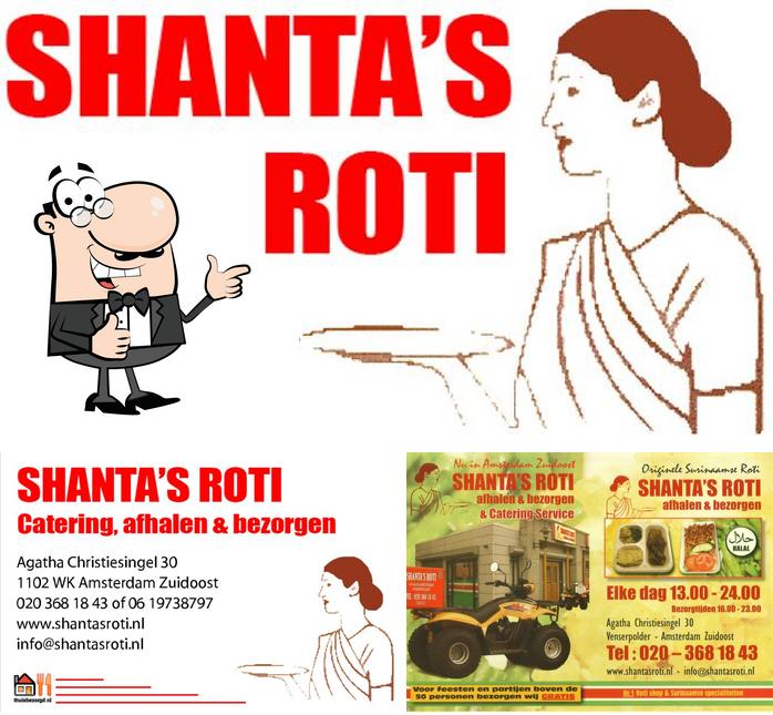 See this image of Shanta's Roti's Afhaalcenter