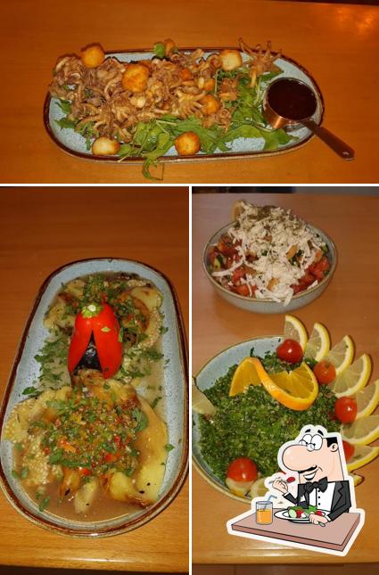 Food at Tamar Restaurant-מסעדת תמר