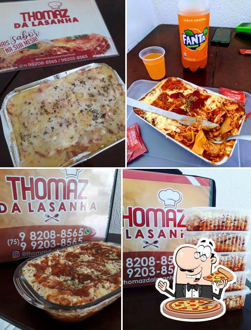 Peça pizza no Thomaz da Lasanha