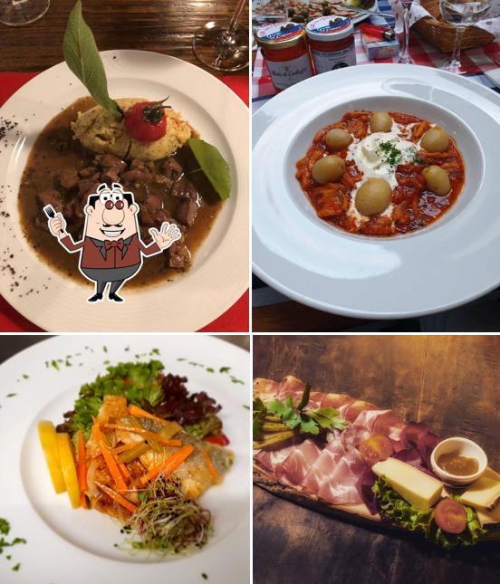 Platti al Grotto al Capon, Brione sopra Minusio