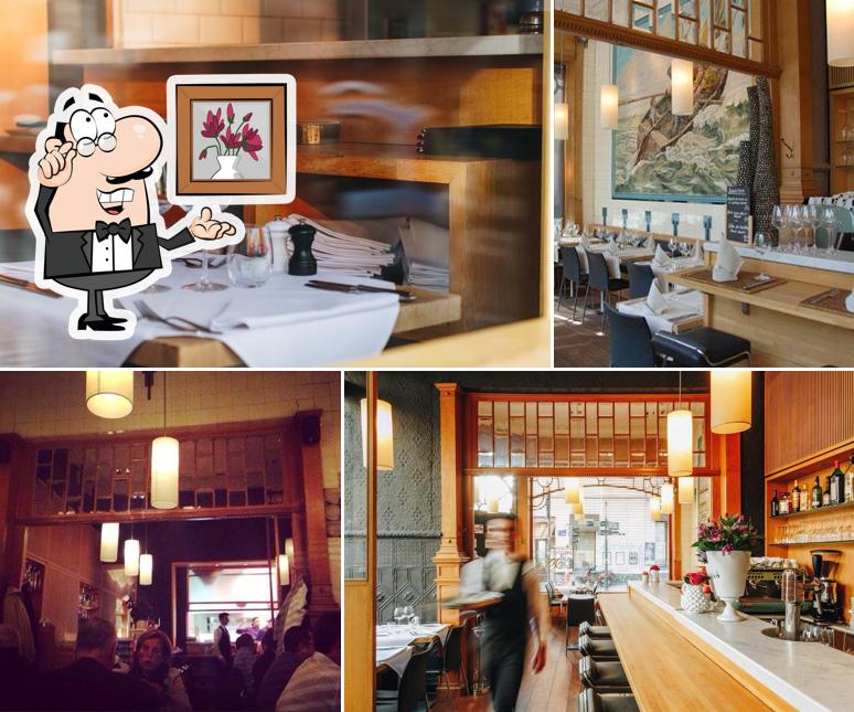 Installez-vous à l'une des tables de Ancienne Poissonnerie
