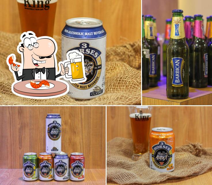 King non alcoholic Beer Cafe