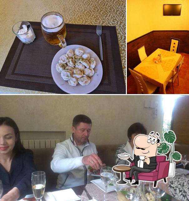 La photo de la intérieur et bière de Sybirski pelmeni’s
