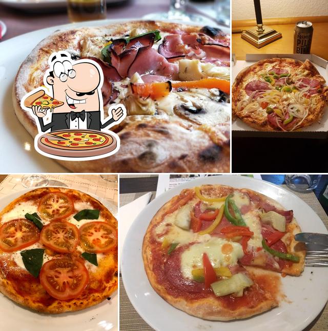 Pide una pizza en Ristorante Pizzeria Eiscafe Capri