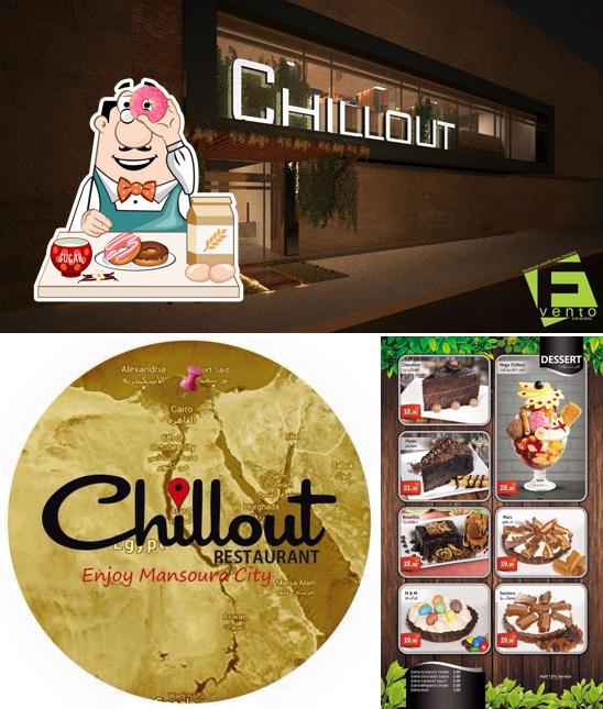 Chillout Restaurant serves a selection of desserts