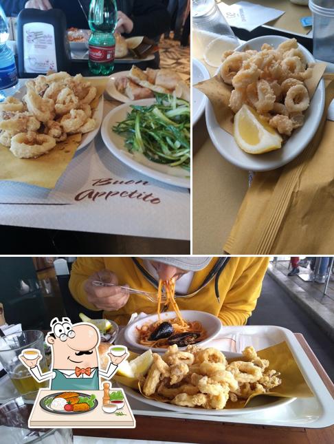 Calamari fritti al Gran Caffè Egidio