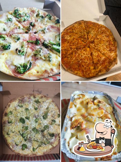 Elige una pizza en Pizza Manhattan
