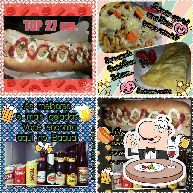 Take a look at the image showing food and drink at Bagual Lanches e Dog's