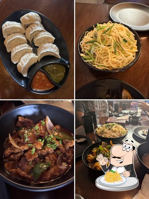 Spaghetti carbonara at Fomomo