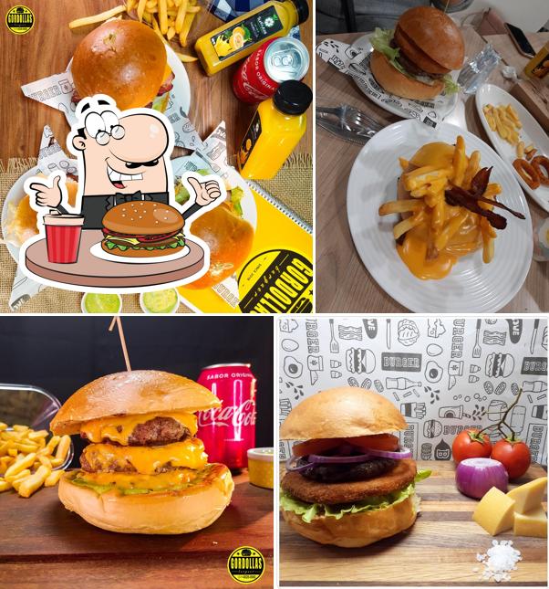 Os hambúrgueres do GORDOLLAS BURGUER irão saciar diferentes gostos